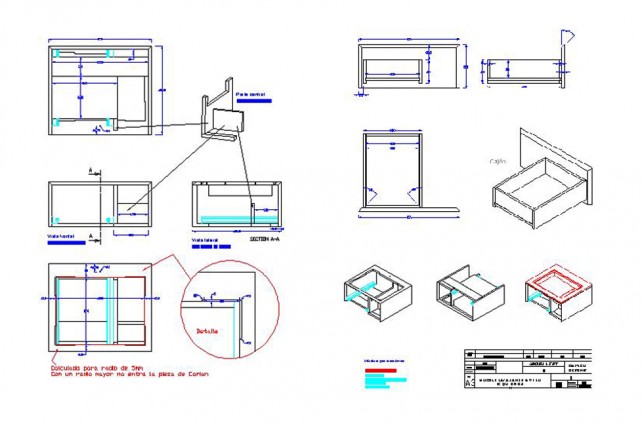 NARA Furnitures drawings